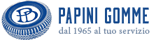 Papini gomme dal 1965 al tuo servizio